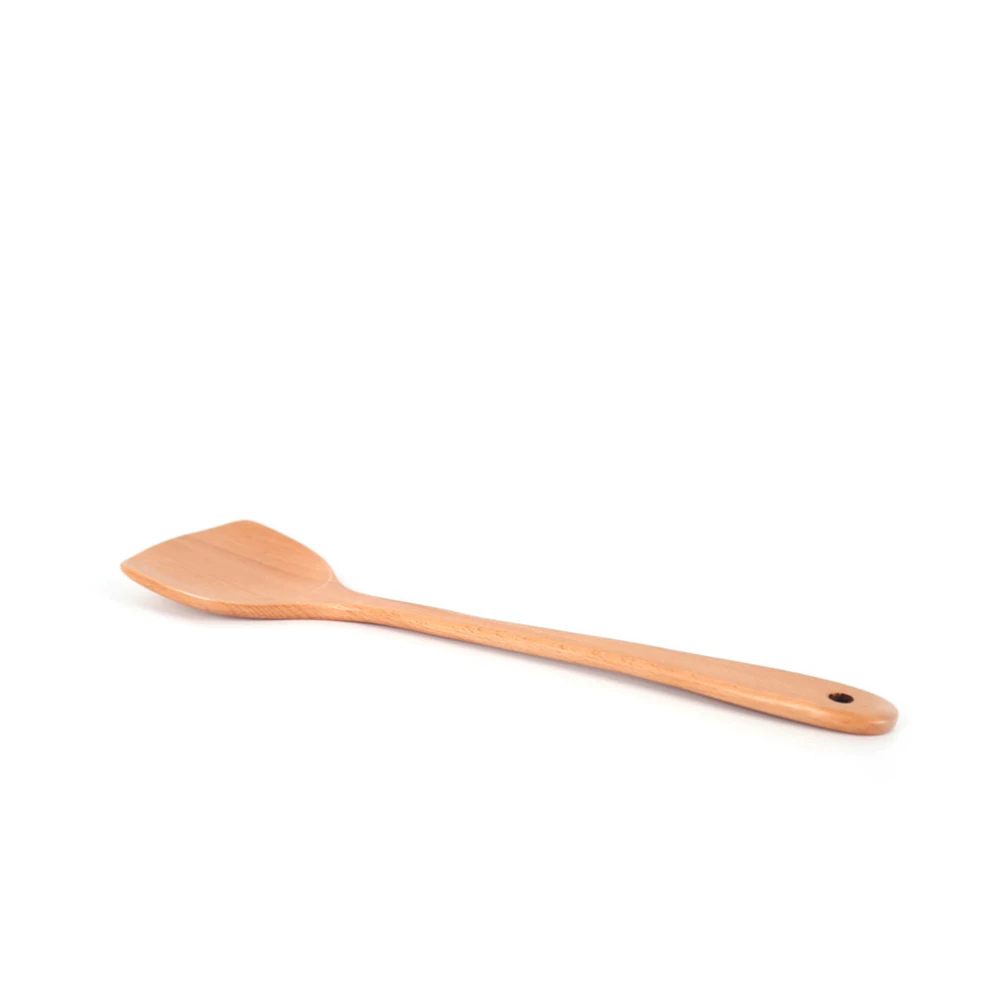 

Beech Wood Non Stick Pans Spatula 38 4x9 7cm Non Stick Pan Cooking Utensils Wooden Frying Tools Long Handle Kitchen Gadgets