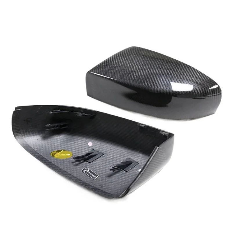 Suitable Cross-Border Exclusive for Maserati Ghibli President Dry Carbon Fiber Replacement Rearview Mirror Cover