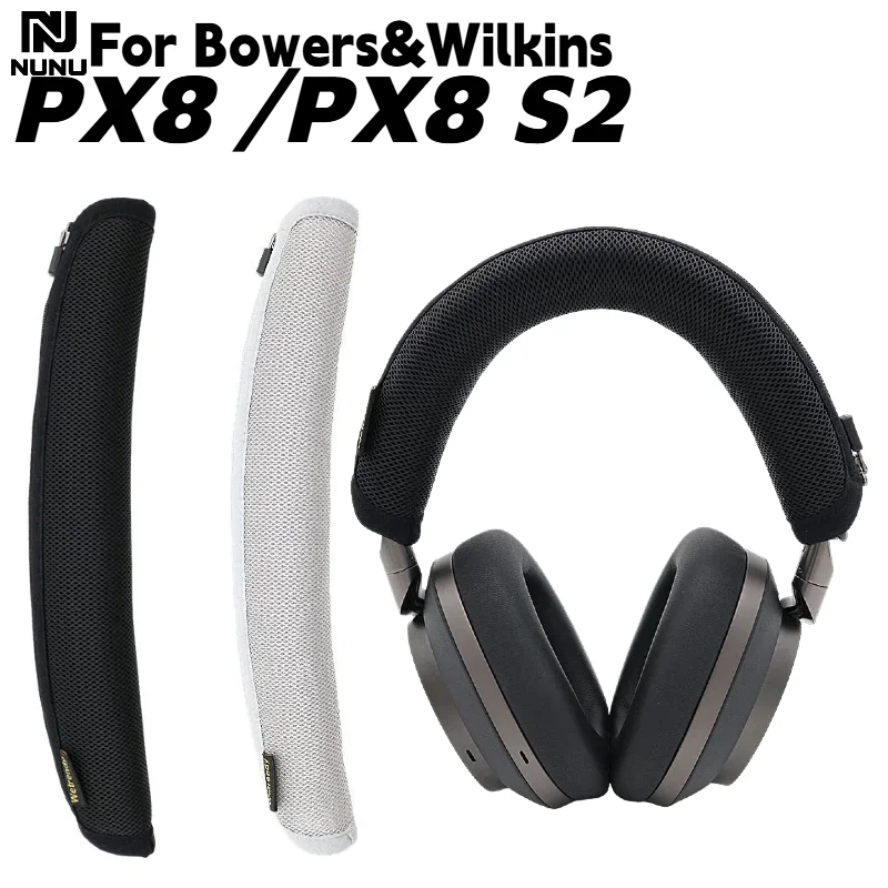 

NUNU Comfortable Zipper head beam protective cover For Bowers&Wilkins PX8/PX8 S2 Headphones Head Beam Sleeve Cover