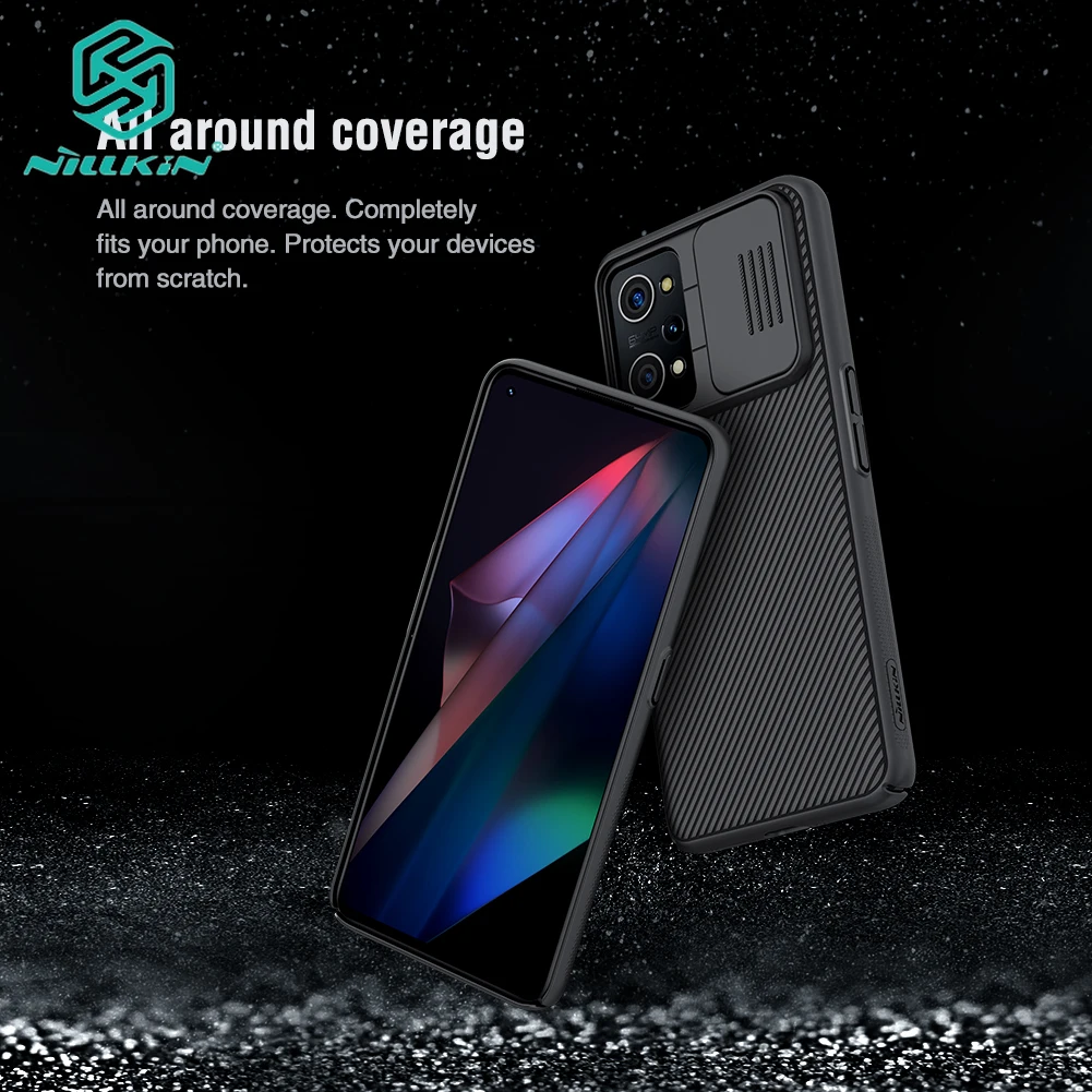 Realme GT Neo 3T 5G Neo 2 NILLKIN Case Camshield Slide Camera Lens Protective Hard Back Cover For OPPO Realme GT 2 Q5 PRO Shell