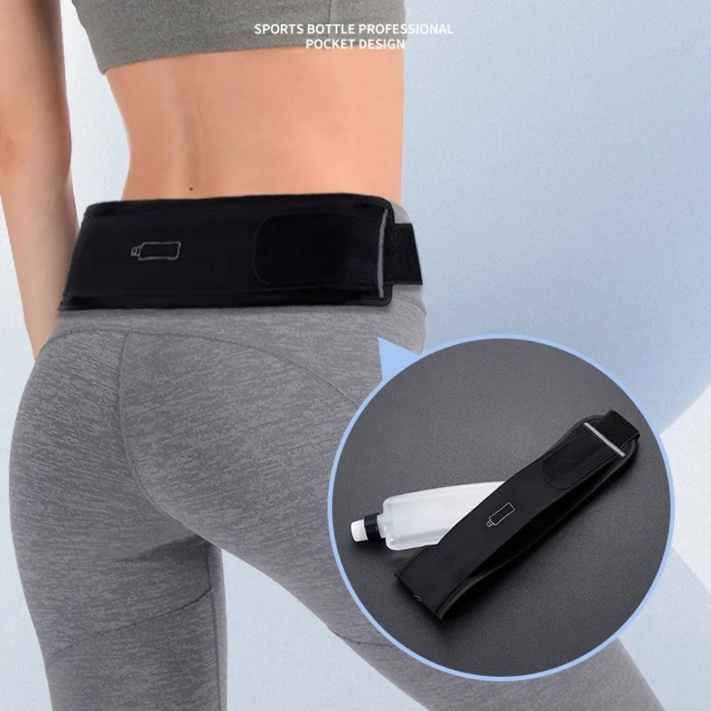 Ultra-Thin Sport Mobile Waist Bag High Elastic Close Fitting Running Waist Bag Lightweight Large Capacity Sports Phone Bag