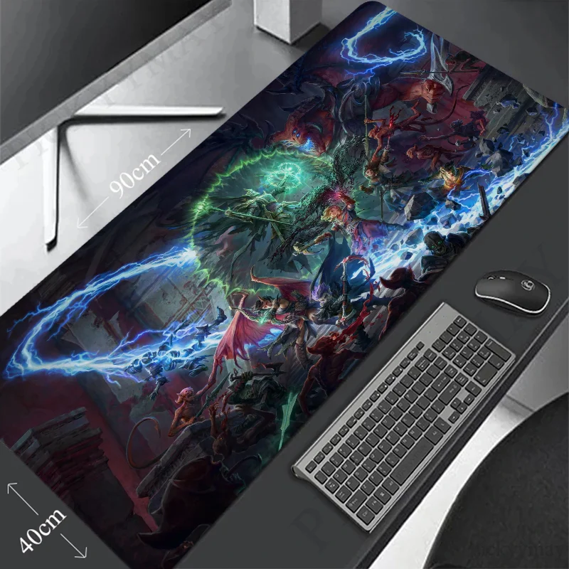 Extended Desk Mause Pad Mouse Mat P-Pathfinder Gaming Accessories Deskmat Game Mats Mousepad Xxl Gamer Anime Office Pads Pc Mice