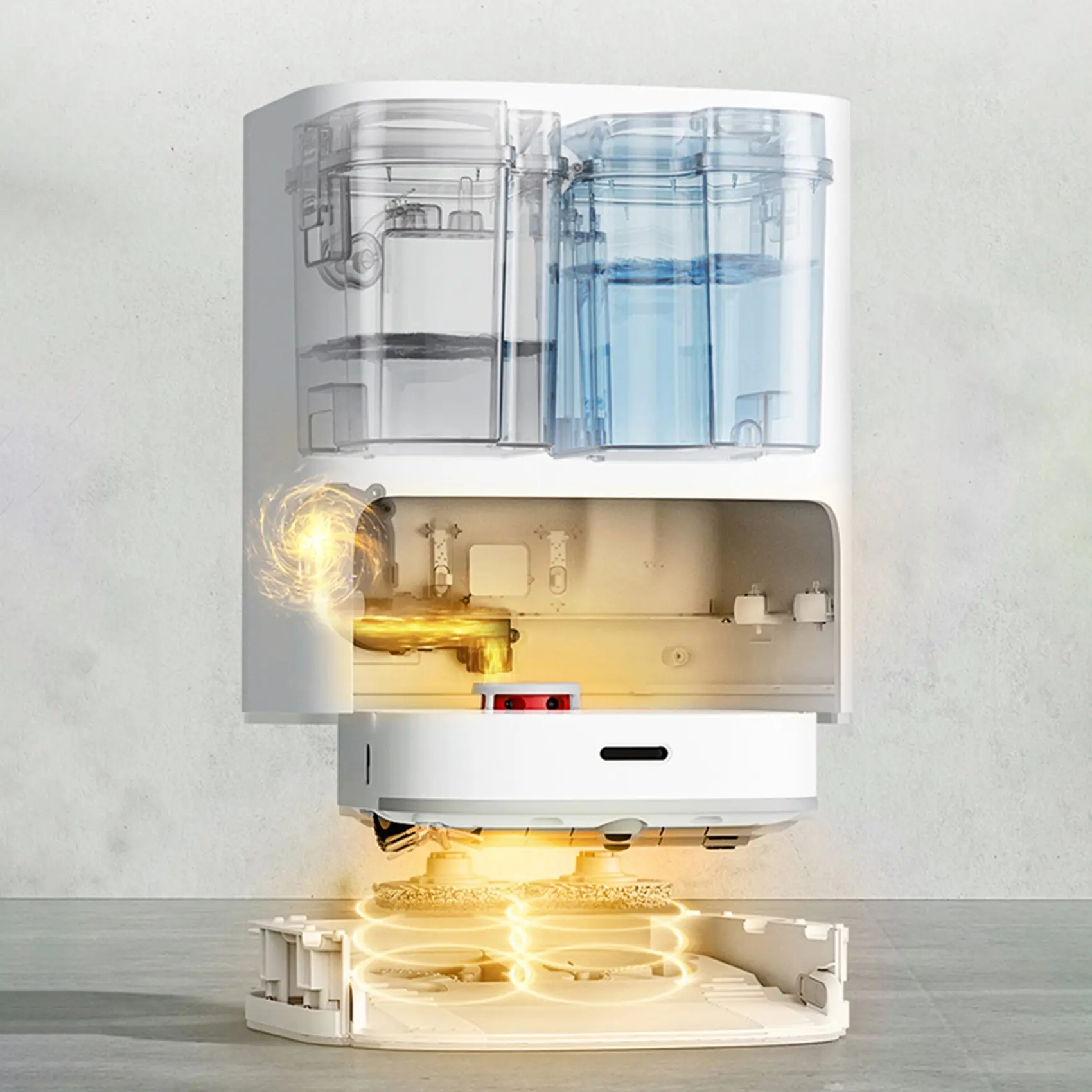 YCOC-Mop القماش ل Dreame Bot W10 / W10 Pro مكانس كهربائية للكنس روبوت اكسسوارات استبدال ممسحة الوسادة قطع الغيار