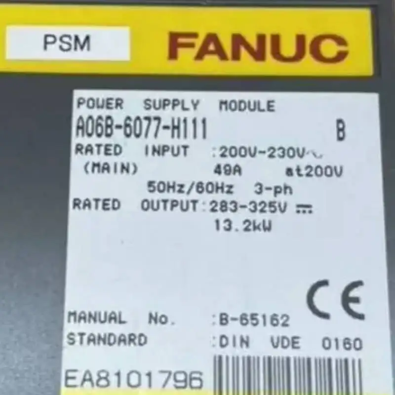 

A06B-6077-H111 New Fanuc Servo Driver IN STOCK Fast ship