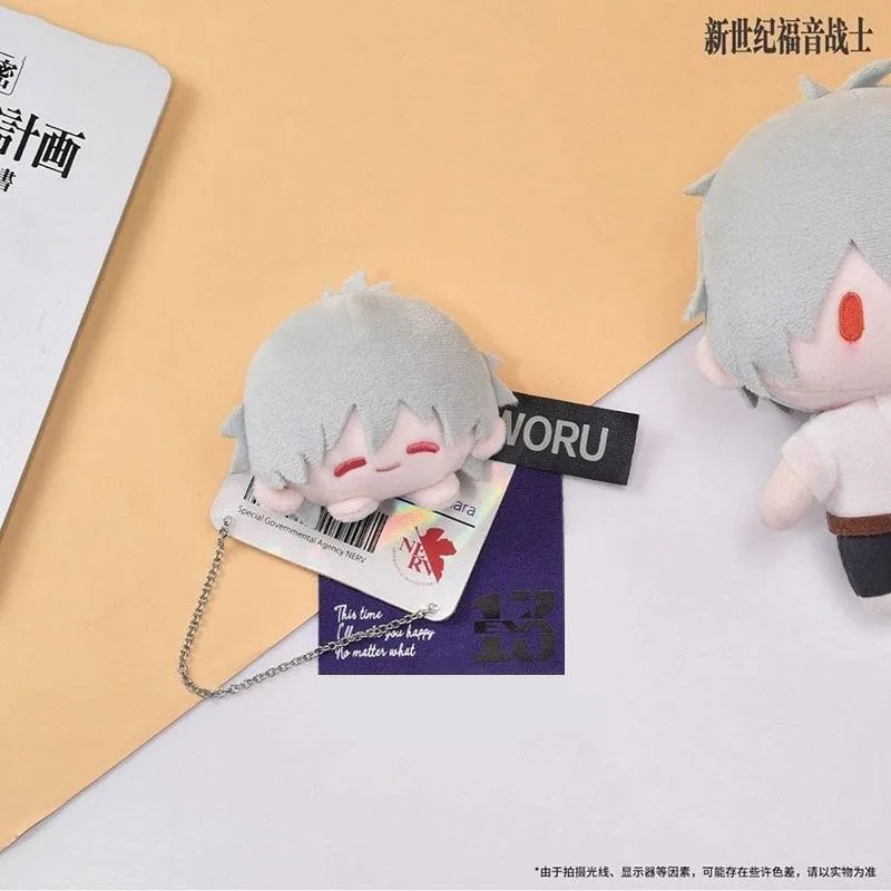 Novo eva ayanami rei asuka langley soryu ikari shinji dos desenhos animados q edição distintivo secundário criativo bonito animação broche periférico