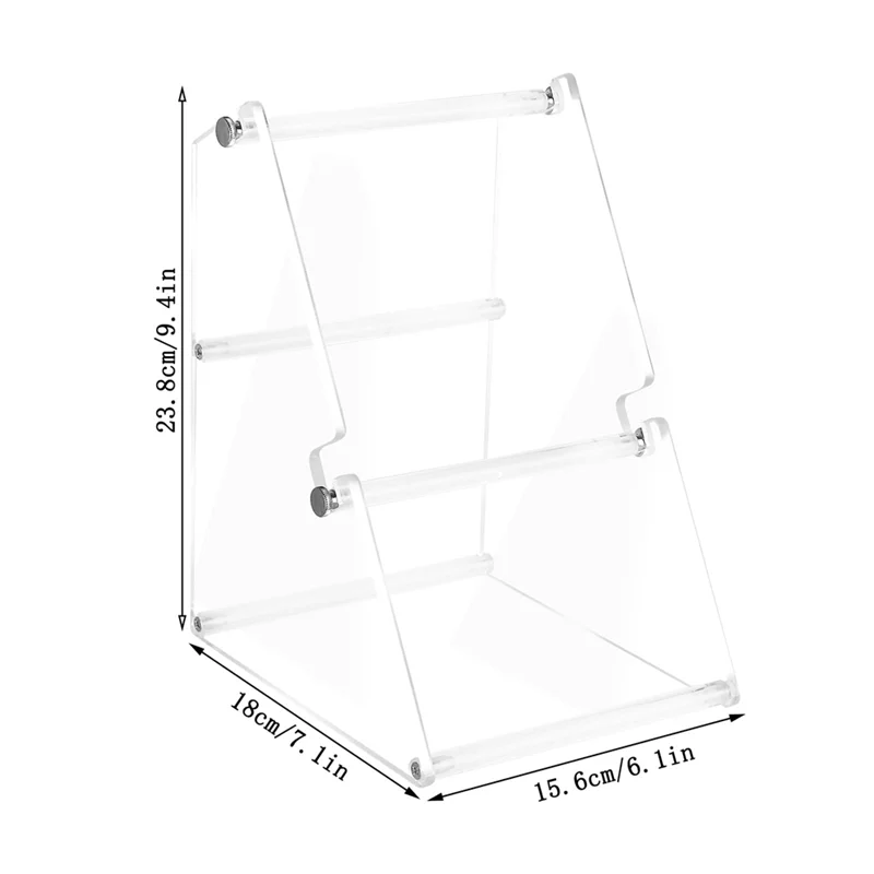 A88ZYAN ラベルロールホルダー アクリル製 ロール用、ファンフォールドラベル デスクトップ用 サーマルプリンター用