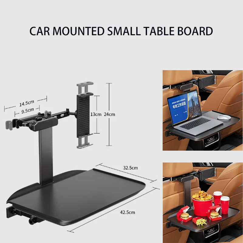 Table Multi Function Adjustable Car Desk Tray Table Foldable Steering Wheel Portable Laptop Stand Table