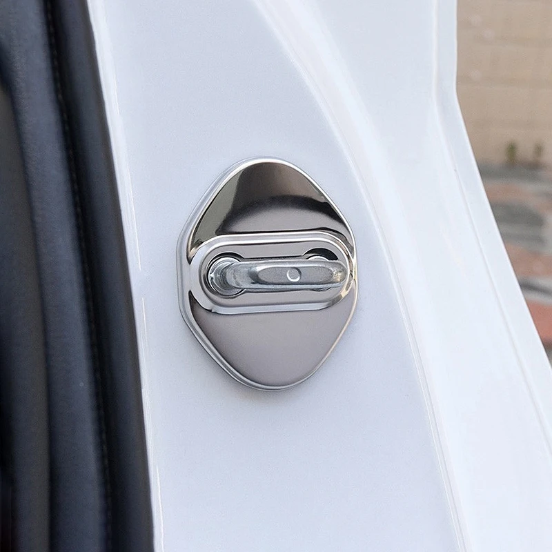 For Toyota Corolla E210 RAV4 XA50 Camry XV70 2019 2021 2022 2023 2024 2025 4pcs Car Door Lock Protect Trim Cover Accessories
