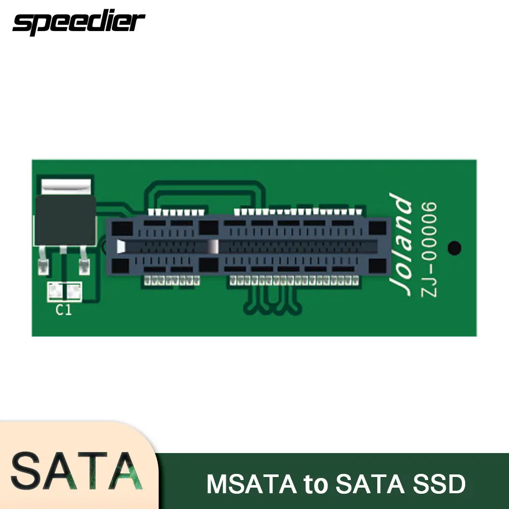 MSATA to SATA Hard Disk SSD Transformation Interface Adapter 7+15 Pin Solid State Plug-In Test Convenience
