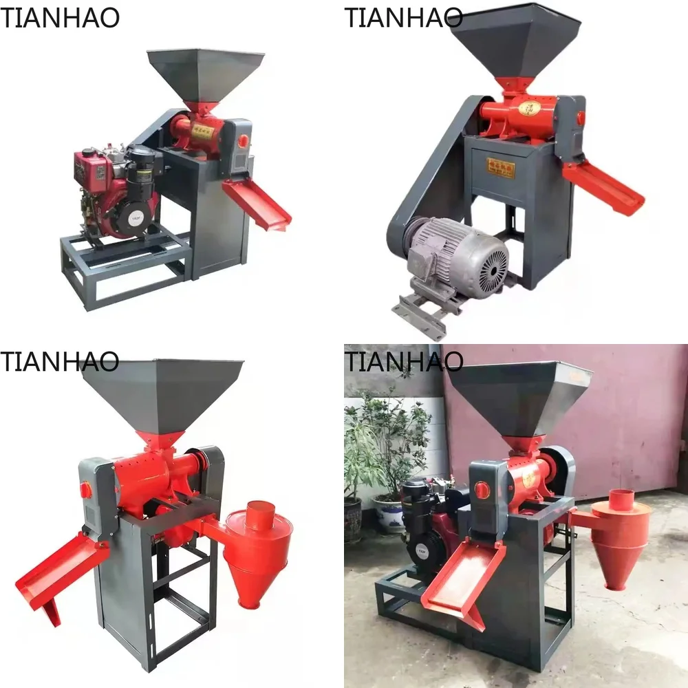 Commercial Rice Milling Machine 70 Model Husking and Polishing Machine for Paddy Rice
