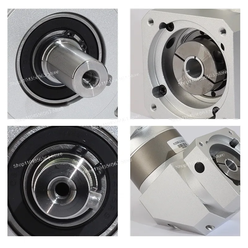 90° Right Angle Precision Planetary Reducer - 3-70 Ratio Gearbox for 60 Series Servo Motors