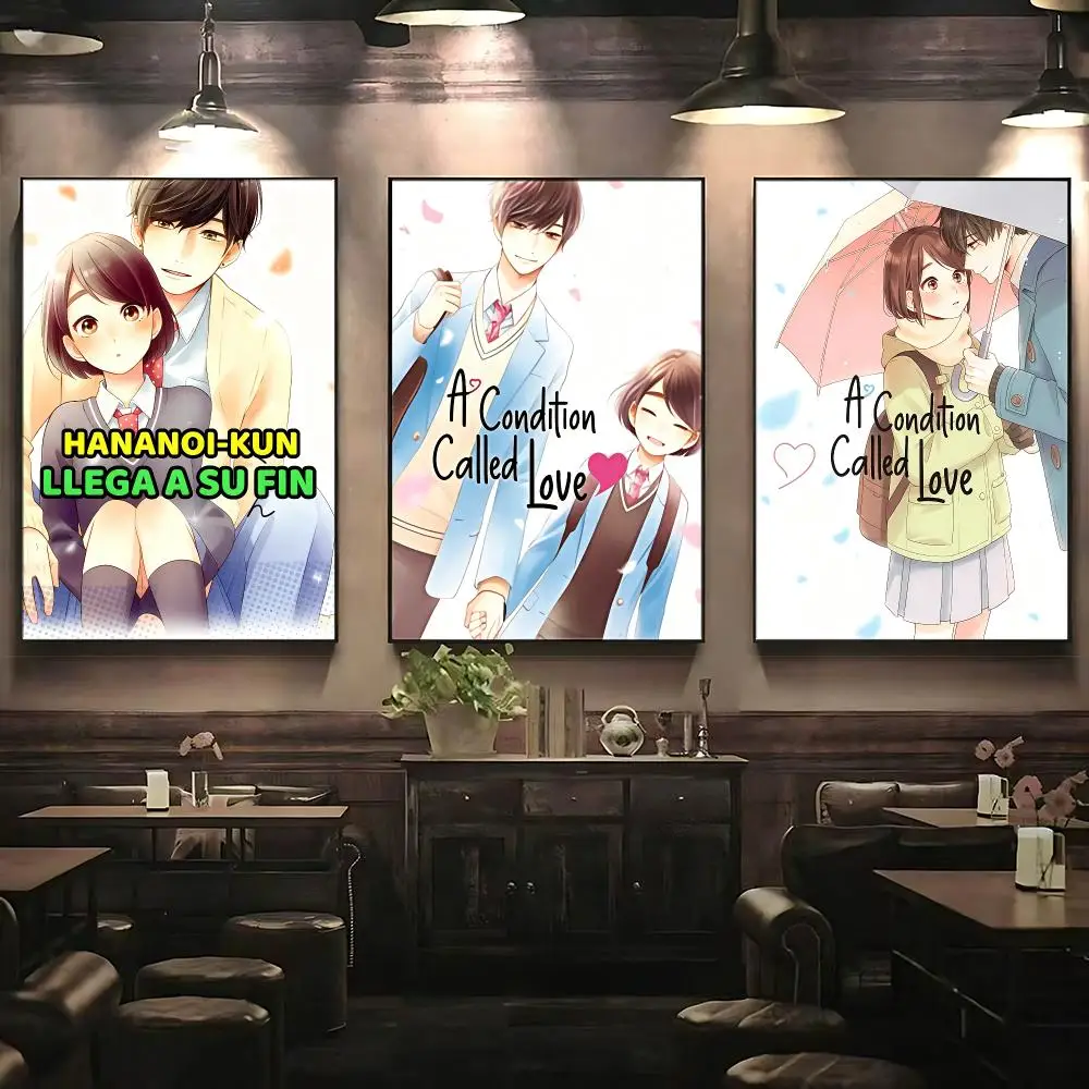 anime A Condition Called Love Poster Poster HD Printing Premium Style for Home Decor for Bedrooms Hallways Cafes Gift