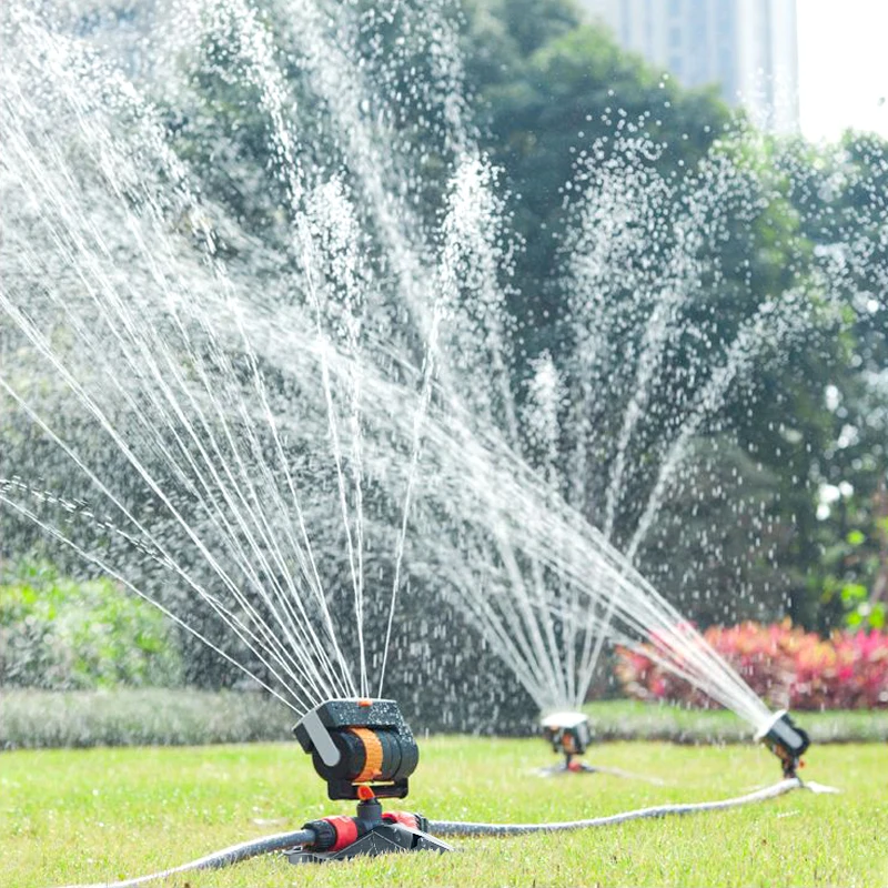 Oscillating Garden Sprinkler,Automatic 180° Rotation Adjustable Large Area Lawn Sprinkler,Precise Watering Sprayer for Home Farm