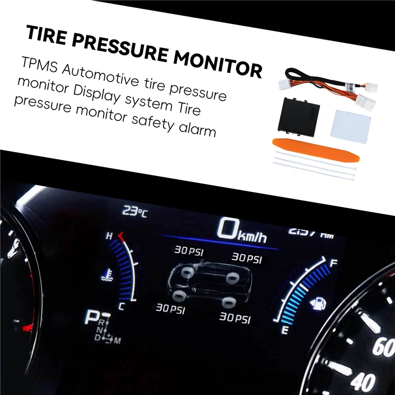الرائدة-لتويوتا كورولا كروس 2020-2022 سيارة TPMS مراقبة ضغط الإطارات نظام عرض مراقبة ضغط الإطارات إنذار الأمن
