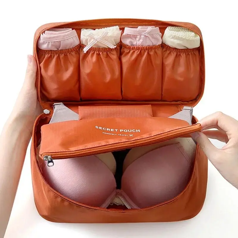 Tas Bra Travel Tas Organizer Pakaian Dalam Wanita Kamar Tidur Kemasan Bra Kantung Kubus dan Penyimpanan Celana Dalam Kualitas Tinggi Casing Cuci