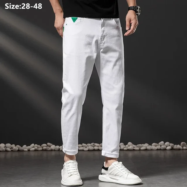 White jeans size fashion 44