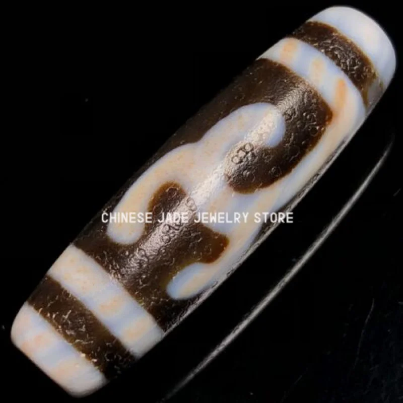 Ancient Tibetan DZI Beads Old Agate Double Ruyi Totem Totem Amulet Pendant GZI