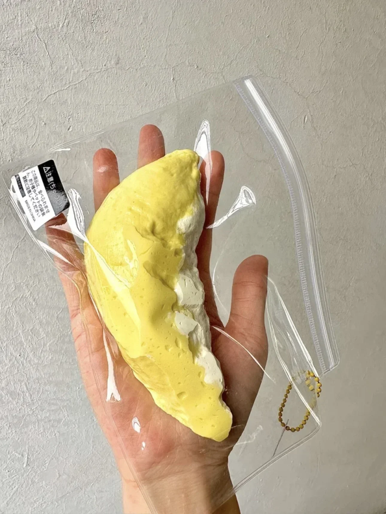 

Durian Flesh Taba Squishy Silicone Fruit Mochi Toy Squishy Anti Stress Release Hand Relax Toy Gift