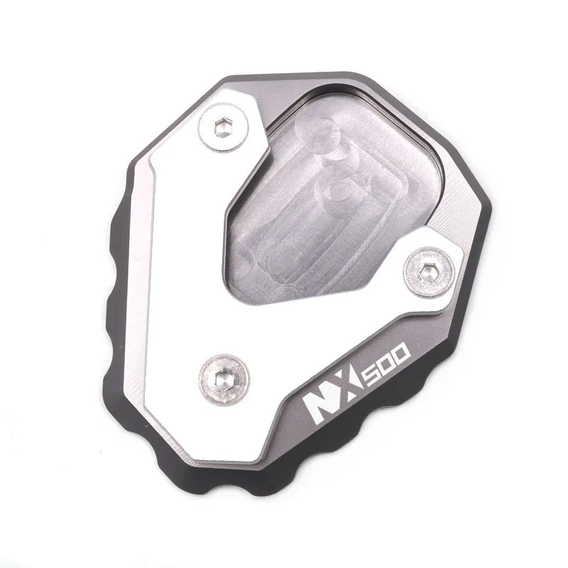 For HONDA NX500 NX 500 NX400 NX 400 2024-2025 Motorcycle CNC Kickstand Foot Side Stand Extension Pad Support Plate