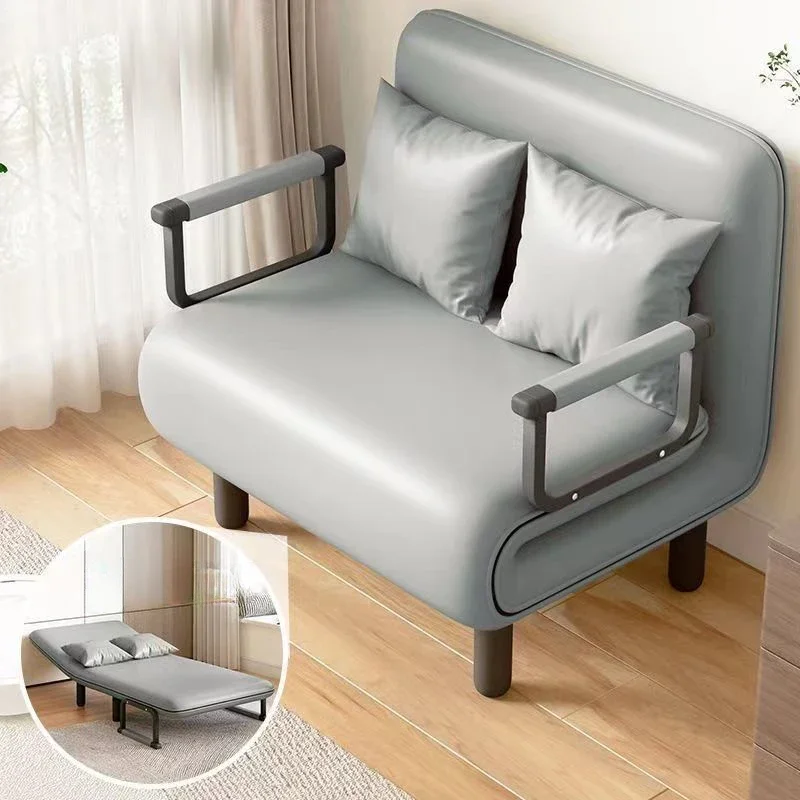 Folding Sofa Bed Living Room Cheap Multifunctional Sofas Lounger Seat Recliner Fabric Daybed Portable Tiny Home Furnitures