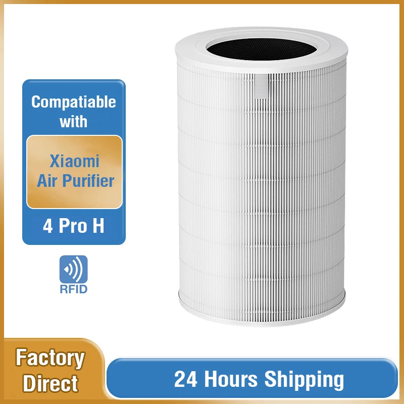 Per la sostituzione del purificatore d'aria Xiaomi 4 Pro H Filtro a carbone attivo Filtro 4 Pro H Filtro Xiaomi 4 Pro H