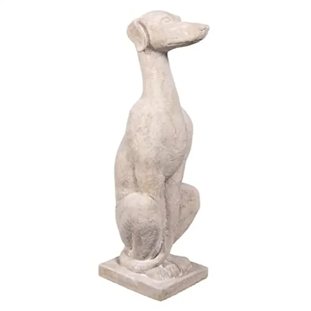 Whippet Dog Statue Antique Finish Guard Home Decor Gift Dog Lovers