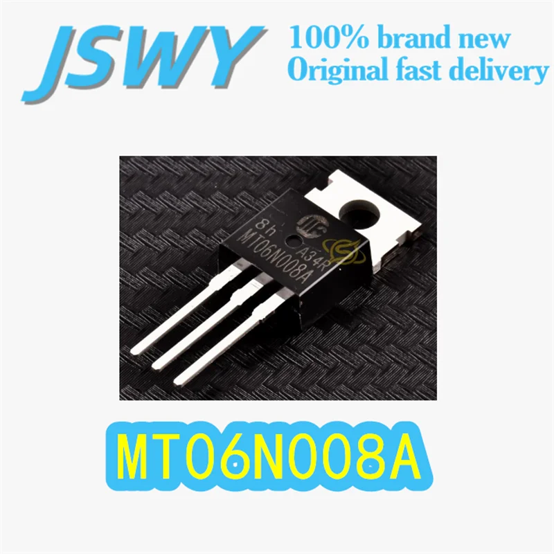 

(10/50 pieces) MT06N008A Original MT06N008 TO-220 Package N-Channel MOSFET 60V 90A Ultra-Low Internal Resistance Electronics