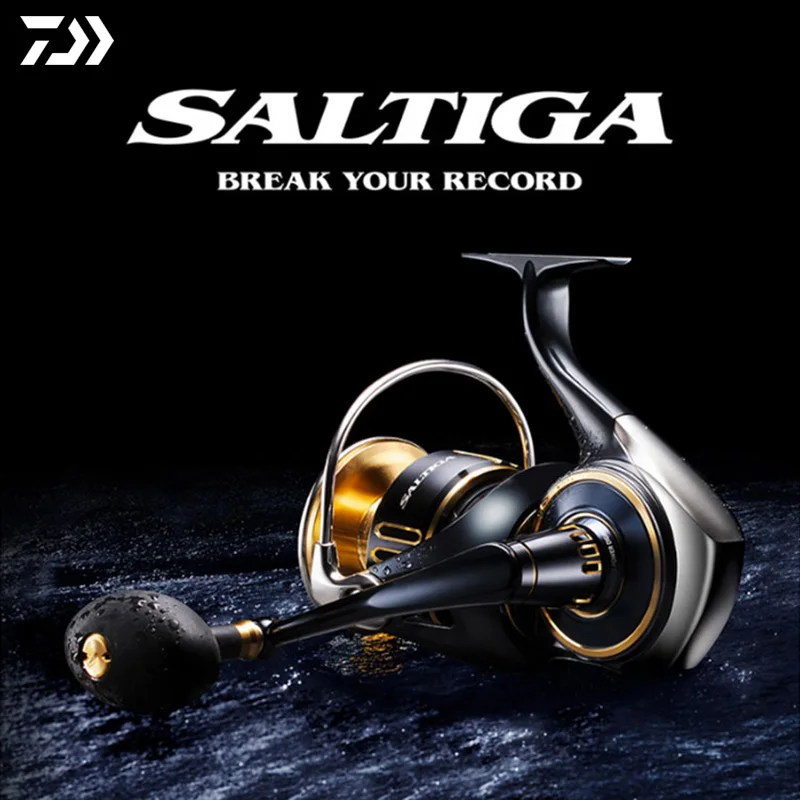 DAIWA 2025 New SALTIGA Seawater Spinning Reel 670-950g Max Drag 25-30kg 14+1 POWERDRIVE DESIGN ATD LC-ABS SW Fishing Reel