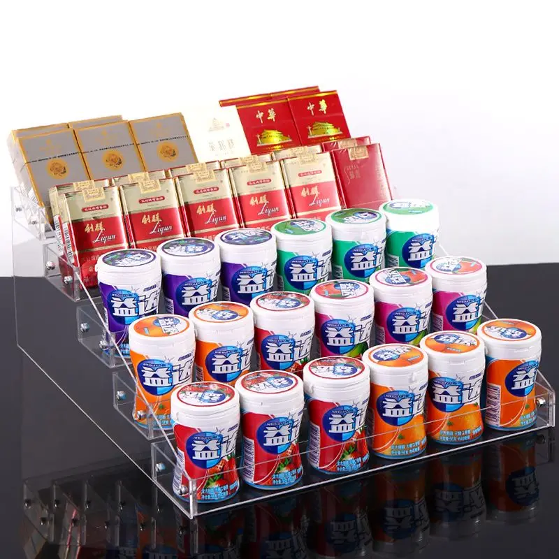 

Расширяющаяся витрина, лестница для резинок, напитков, стеллаж для хранения, настольная полка для фигурок закусок, акриловые держатели для хранения косметики, органайзер