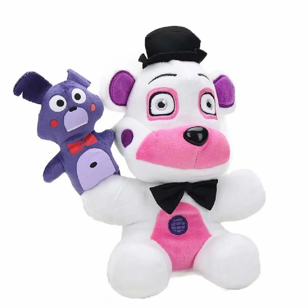 18/30CM FNAF Freddy peluche farcito e peluche animali orso coniglio gioco Fnaf cinque notti a Freddy compleanno giocattoli per bambini