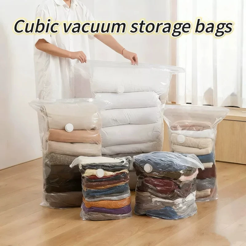 Tragbare Vakuum-Kompressions-Aufbewahrungstasche für Kleiderschrank, Mantel, staubdicht, zum Aufhängen, Koffer, Luftabsaugung, Heimgebrauch
