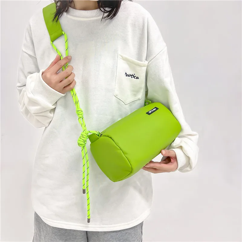 Casual Women Shoulder Bags Simple Design Messenger Bag Fashion Vintage Female Girls Purse Handbags Nylon Crossbody Bag Sac New