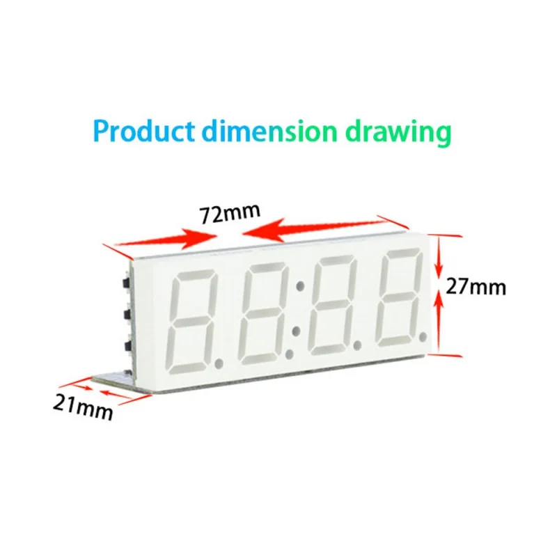 XY-clock WiFi Time Service Clock Module Automatically Gives Tme To DIY Digital Electronic Clock Through Wireless Network