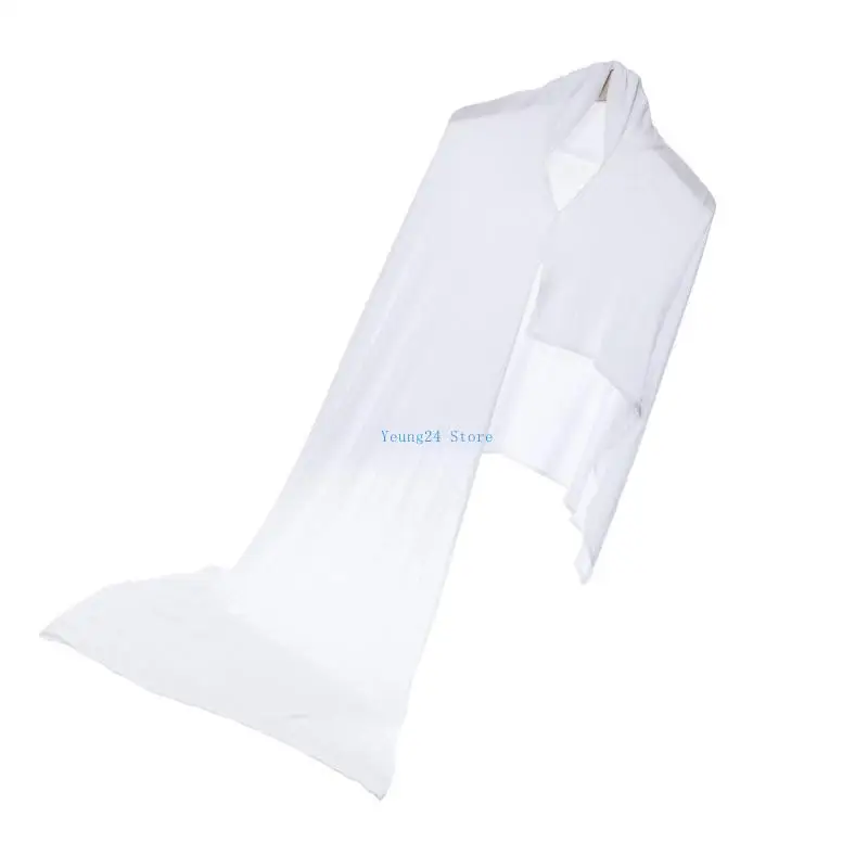 

P8DB Hijab Headscarf for Women, Cotton Neck Scarf Modern Headscarves Soft Breathable
