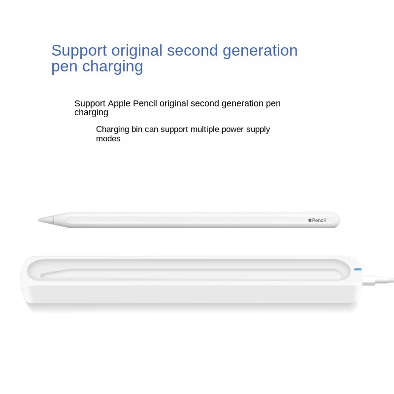 Stylus Pen Charging Cable Pencil Charger Stylus Charging Cord Compatible with iPad Pencil 2nd Generation