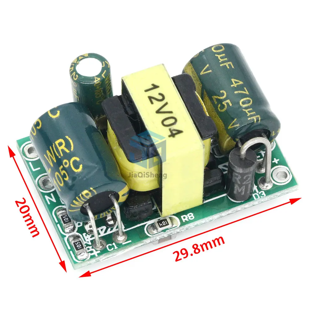 12V400mA (5W) switching power supply module / LED voltage regulator module / AC DC step-down buck module