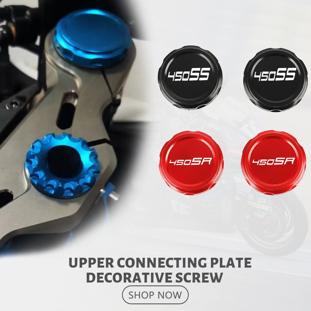 

Front Fork Upper Top Bridge Steering Stem Nut Bolt Triple Clamp Screw Cap For CFMOTO CF MOTO 450SR 800MT 1250TRG 450 SR 800 MT