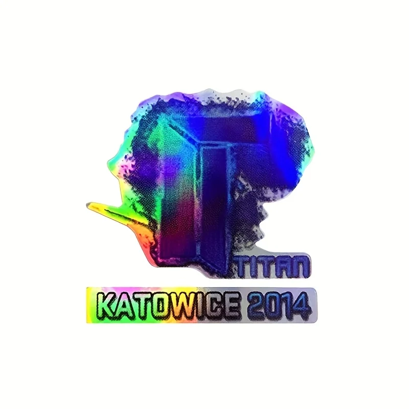 20PCS Esports Game Holographic Sticker Set, Waterproof Vinyl Decal for Laptop Skateboard