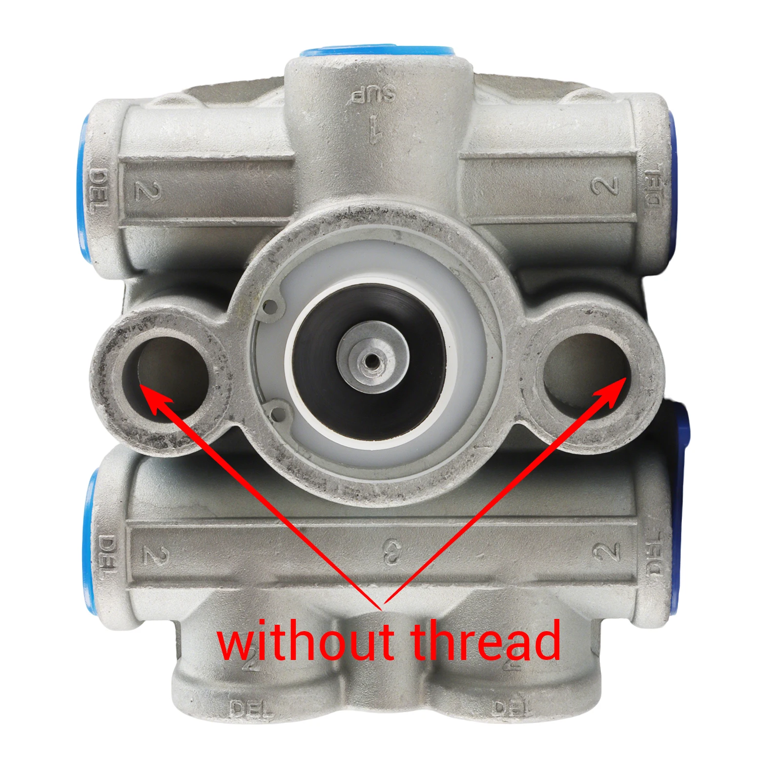 K078420 K070951 2602215C91 Válvula de tração de relé de freio para Volvo Bendix ATR-6 Acessórios de carro de alumínio
