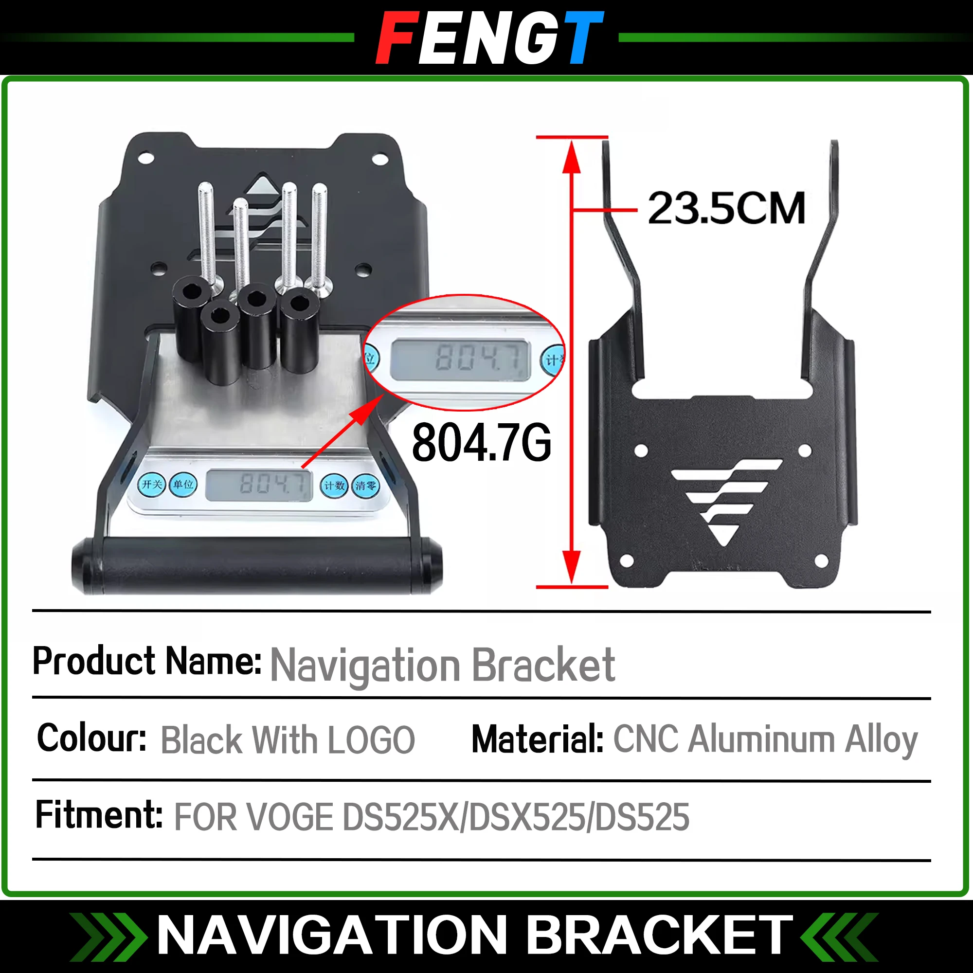 For VOGE 525DSX DS525X Valico 525 Motorcycle Accessories 22MM GPS Navigation Bracket Mobile Phone Holder Stand 525 DSX DS
