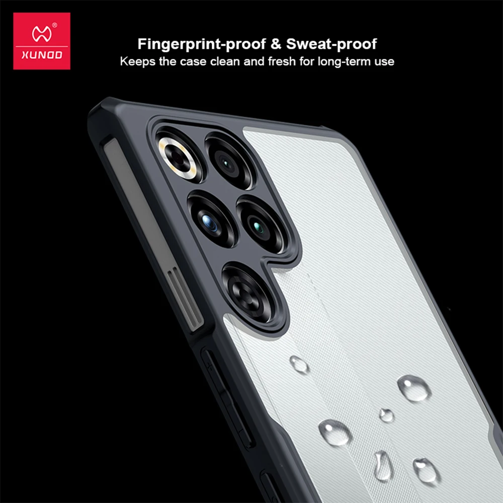 حافظة Xundd لهاتف Nubia Red Magic 11 Pro RedMagic 11 Pro Plus، غلاف مقاوم للصدمات للوسادة الهوائية، حماية للكاميرا، غطاء خلفي شفاف