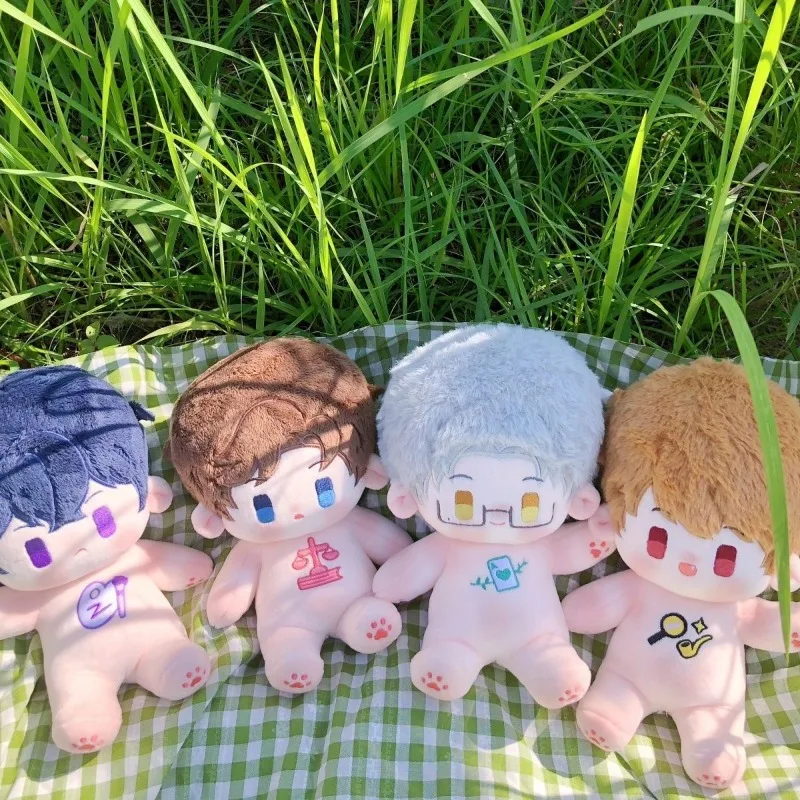 

Tears of Themis Artem Wing Marius Von Hagen Luke Pearce Plush Dress Up Cotton Doll Clothes Plushie Ears Xmas Gifts Toys for Kids