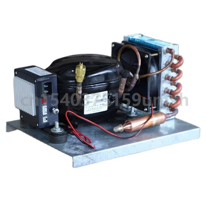 DC Compressor Unit Car Refrigerator Freezer Refrigeration Unit Condensing Unit Compressor DC12V24V BD15HC