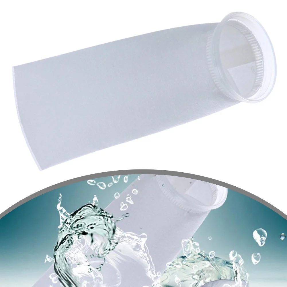 2 pezzi sacchetto filtro PP sacchetti filtro per il trattamento dell'acqua in tessuto non tessuto sacchetti filtro per il trattamento dell'acqua liquida elementi idraulici per la casa