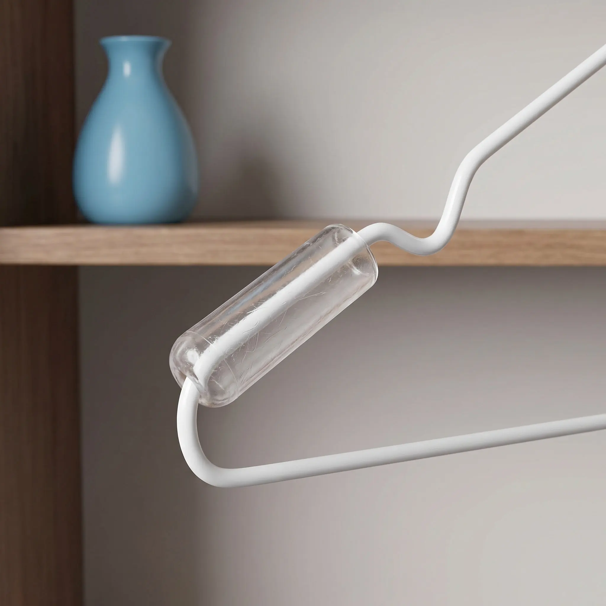 50pcs Hanger Protection Sleeves – PVC Rubber End Caps for Metal Tubing Hooks Wire Racks Closet Organizers