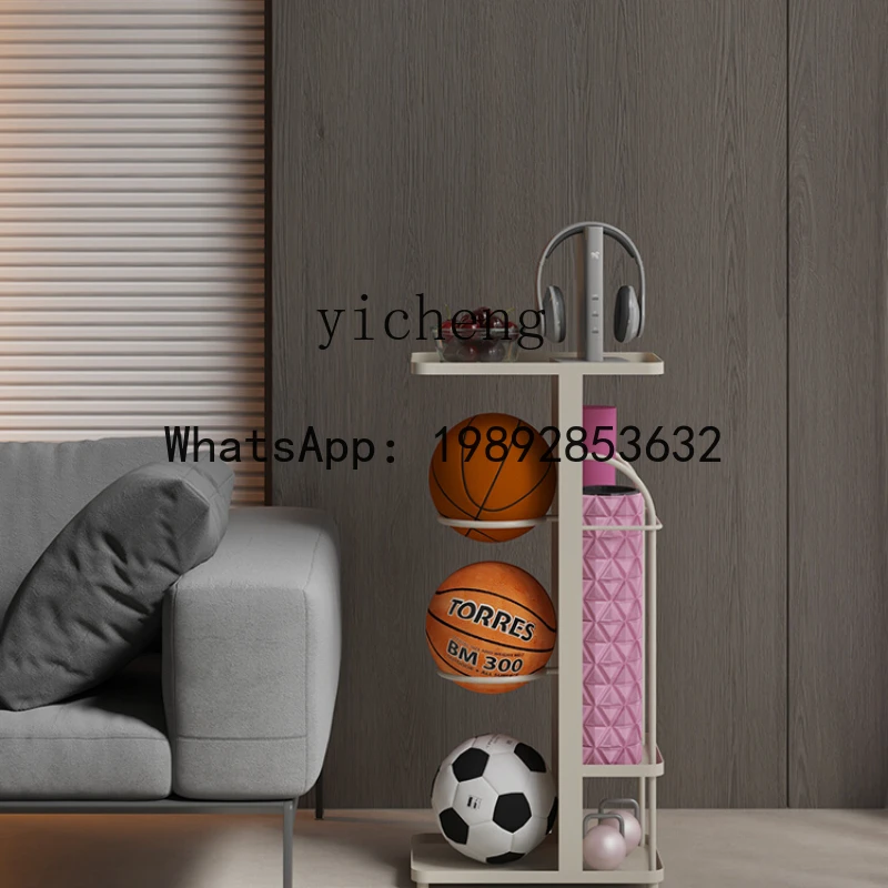 

ZZ School Ball Sports Equipment Storage Rack Fitness Equipment Yoga Mat Storage Display Rack