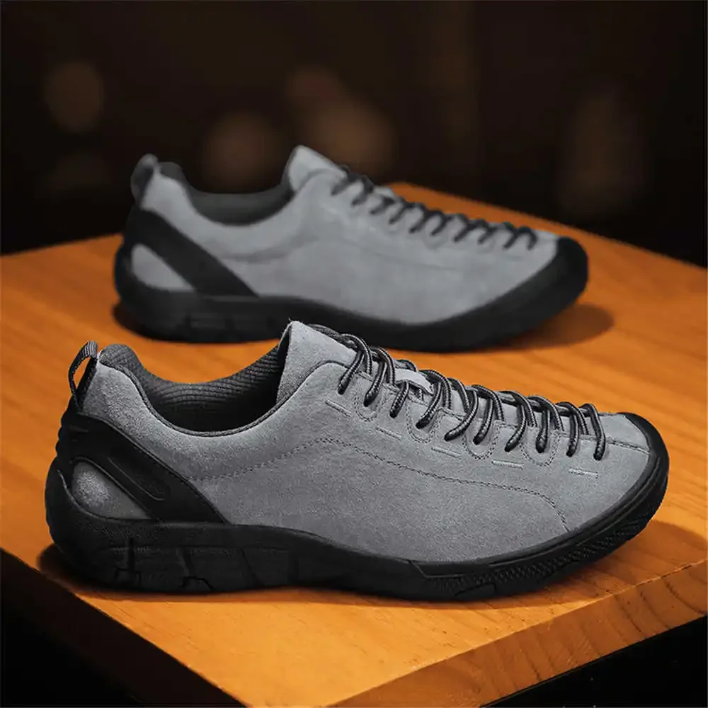 All Terrain Round Tip Hiking Man Shoes Hiking Shoes Men 2024 Black And White Trainers Sneakers Sports Importers Foreign