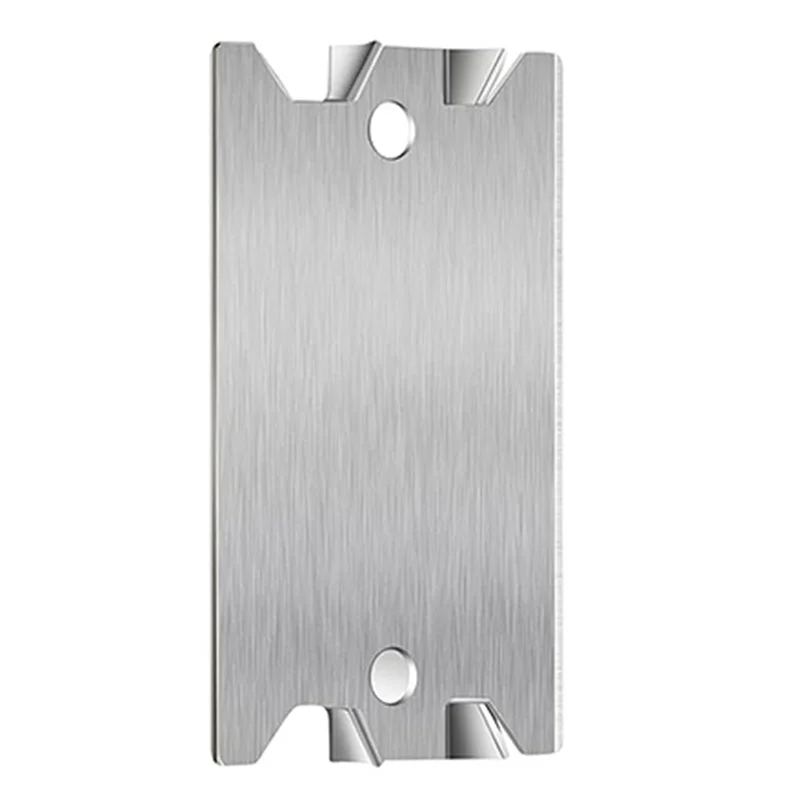 

100X Safety Nail Plate For Wood Studs Cable Protector Plate Steel Safety Plate For Wood Stud Anti Nail Protection Plate