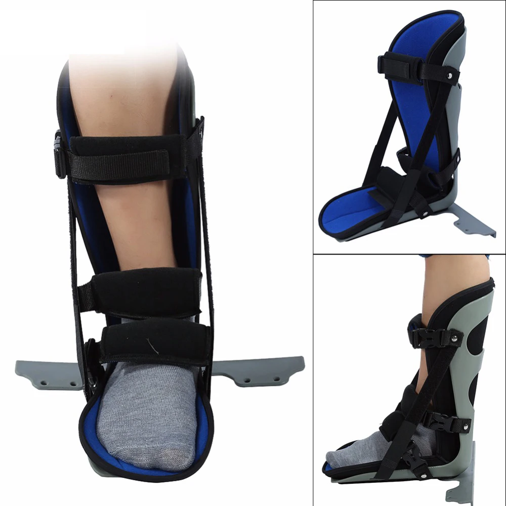 

Ankle Brace Support Foot Drop Splint Guard Sprain Orthosis Fractures Ankle Braces Belt For First Aid Plantar Fasciitis Heel Pain