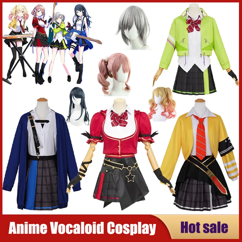 

Anime Project Sekai Colorful Stage Cosplay Tenma Saki Hinomori Shiho Hoshino Ichika Mochizuki Honami Leo/need Party Costume Wigs